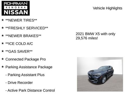 Used 2021 BMW X5 xDrive40i w/ Premium Package AWD/4WD image 8