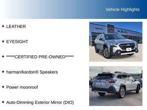 Certified 2025 Subaru Outback Limited image 5