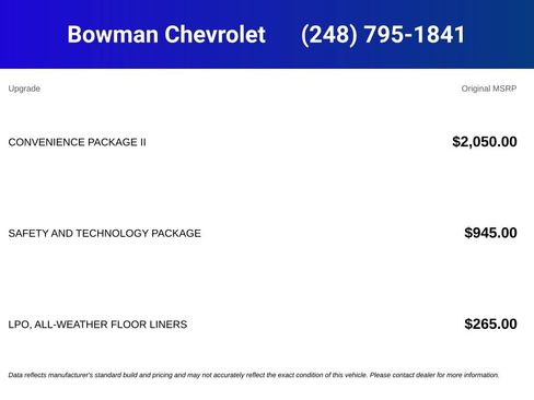 New 2026 Chevrolet Equinox LT w/ Convenience Package II FWD image 4