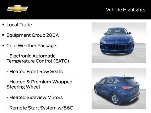 Used 2022 Ford Escape SE w/ Cold Weather Package AWD/4WD image 19