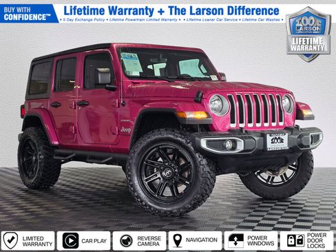 Used 2022 Jeep Wrangler Unlimited Sahara image 1