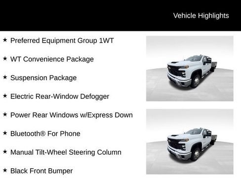 Used 2025 Chevrolet Silverado 3500 W/T w/ WT Convenience Package AWD/4WD image 7