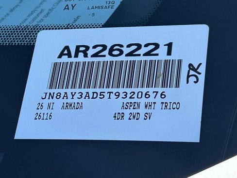 New 2026 Nissan Armada SV image 22