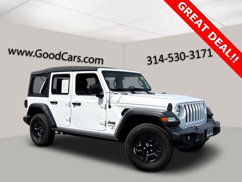 Certified 2022 Jeep Wrangler Unlimited Sport image 1