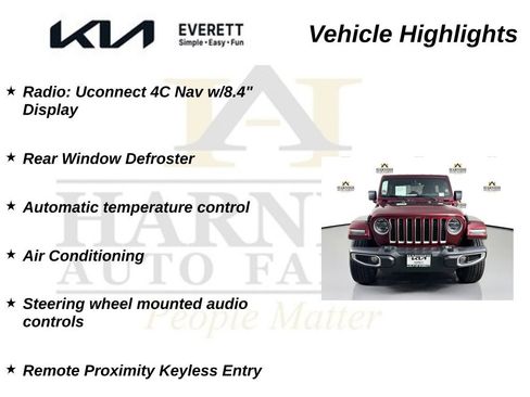 Used 2021 Jeep Wrangler Unlimited Sahara w/ Cold Weather Group AWD/4WD image 37