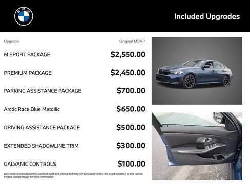 New 2026 BMW 330i xDrive Sedan w/ M Sport Package image 4