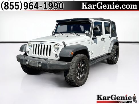 Used 2014 Jeep Wrangler Unlimited Sport w/ Quick Order Package 24S AWD/4WD image 1