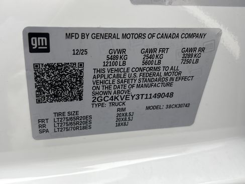 New 2026 Chevrolet Silverado 3500 High Country w/ Technology Package image 27