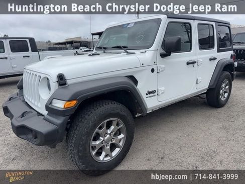 Used 2021 Jeep Wrangler Unlimited Sport image 1