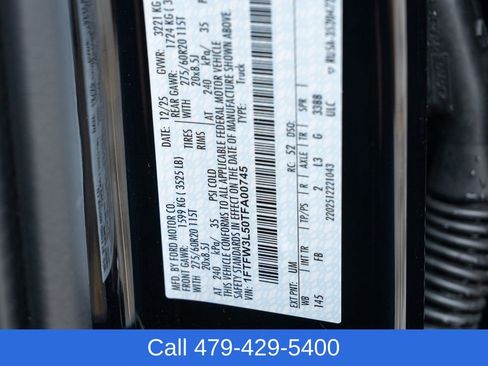 Used 2026 Ford F150 XLT w/ Equipment Group 302A MID AWD/4WD image 10