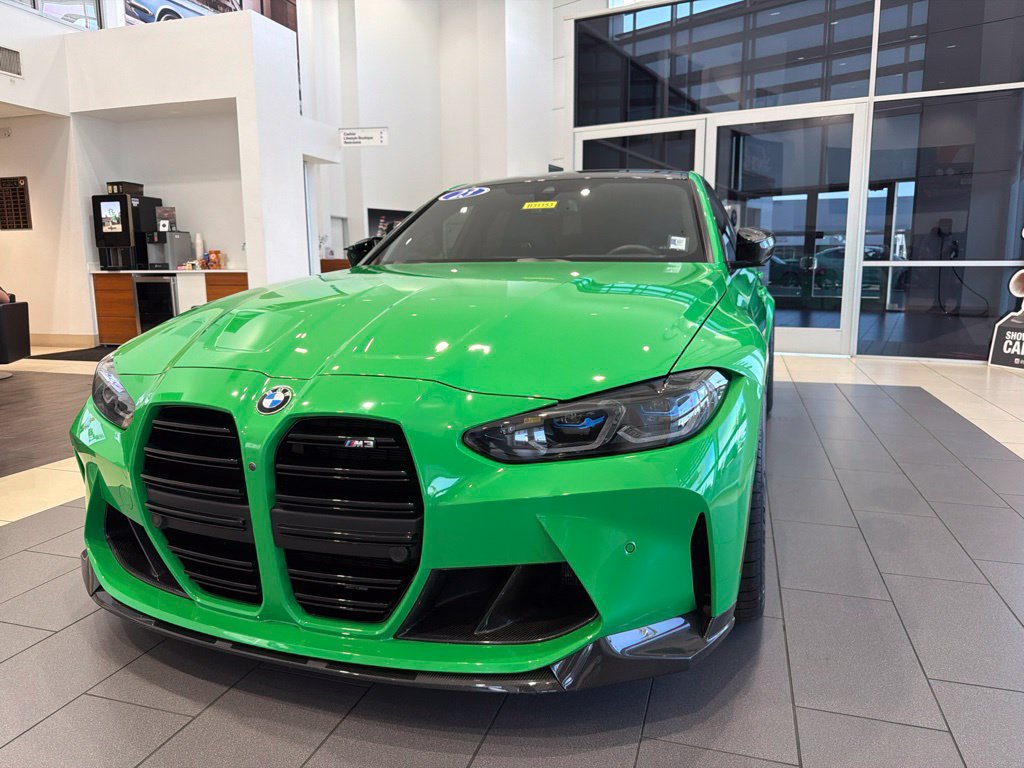 Used 2023 BMW M3 w/ M Carbon Exterior Package RWD image 1