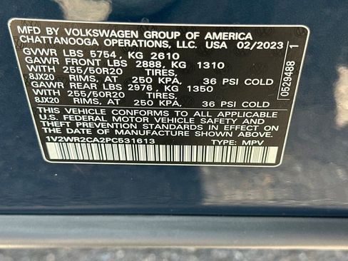 Used 2023 Volkswagen Atlas SE FWD image 29
