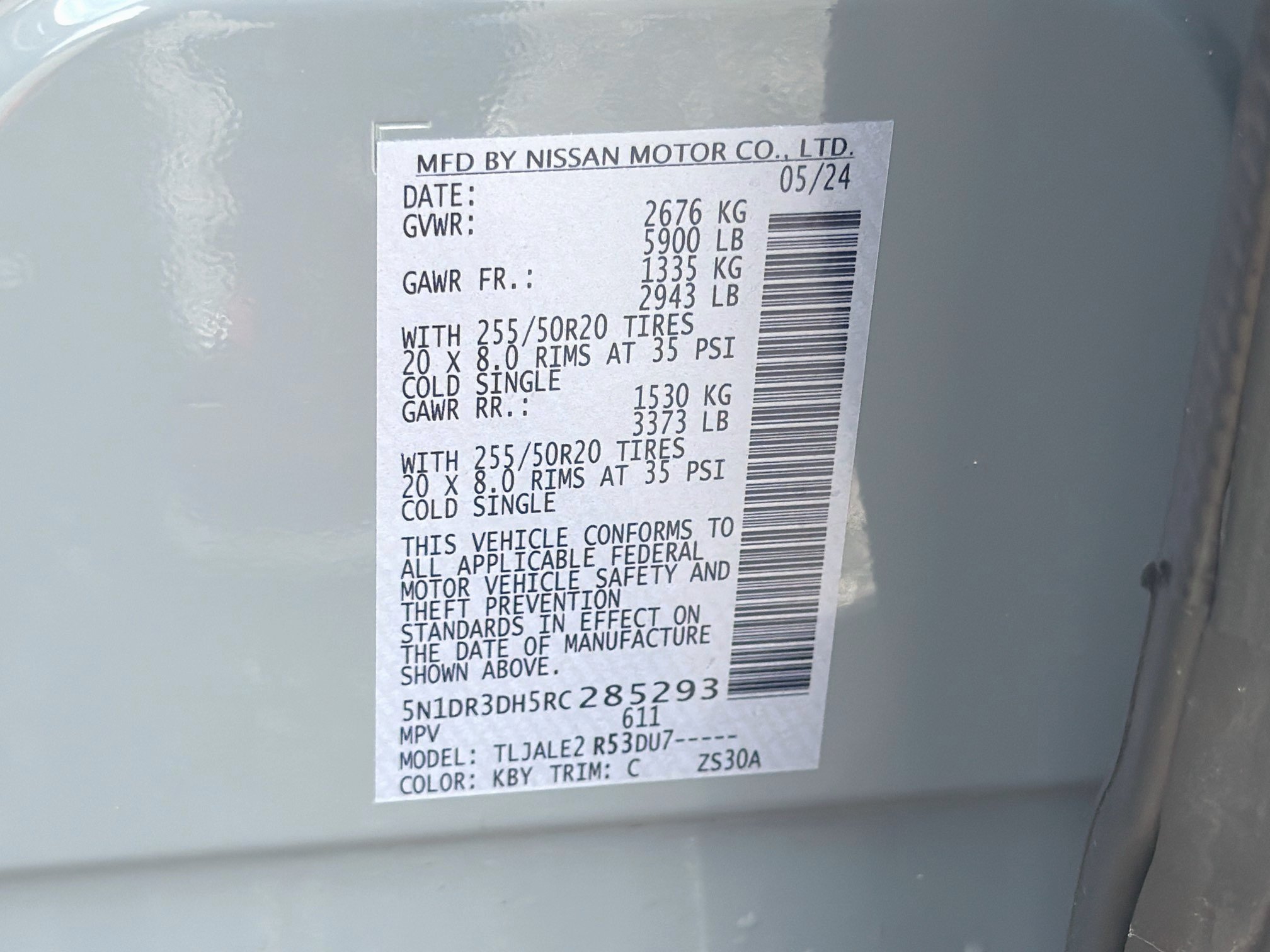 Used 2024 Nissan Pathfinder Platinum FWD image 45