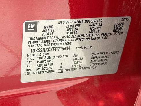 Used 2015 GMC Yukon XL SLT w/ Open Road Package AWD/4WD image 30