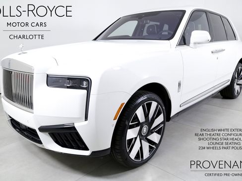 Certified 2025 Rolls-Royce Cullinan AWD/4WD image 1