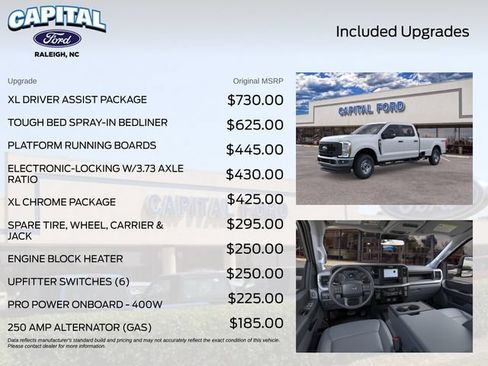 New 2026 Ford F250 XL w/ XL Driver Assist Package AWD/4WD image 3