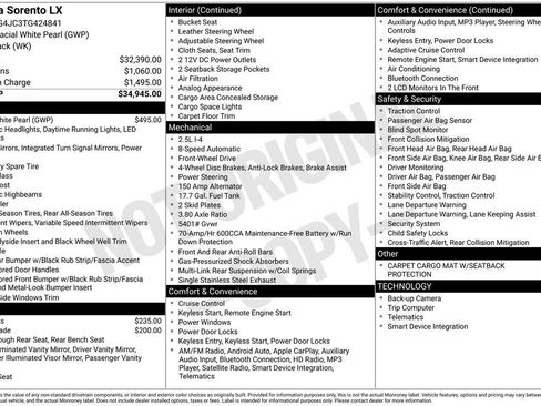 New 2026 Kia Sorento LX image 7