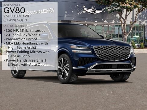 New 2026 Genesis GV80 2.5T Select AWD/4WD image 32