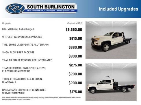 Used 2021 Chevrolet Silverado 3500 W/T w/ WT Fleet Convenience Package AWD/4WD image 3