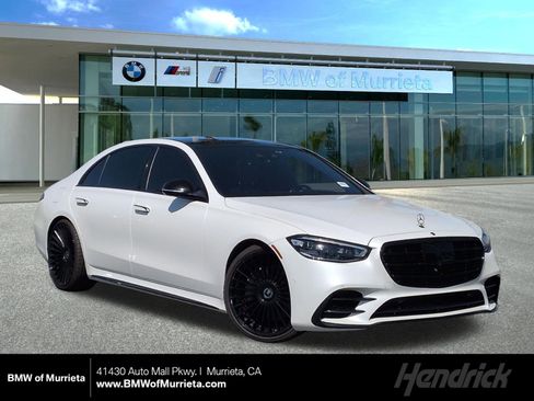 Used 2021 Mercedes-Benz S 580 4MATIC Sedan image 1