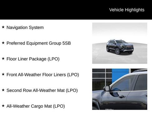 New 2026 GMC Terrain Denali w/ LPO, Floor Liner Package image 8