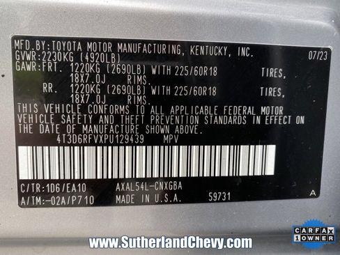 Used 2023 Toyota RAV4 Limited image 44