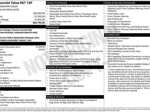 Used 2023 Chevrolet Tahoe RST AWD/4WD image 50