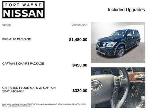 Used 2019 Nissan Armada SL w/ Premium Package AWD/4WD image 4