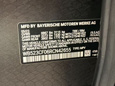 Used 2024 BMW iX xDrive50 w/ Sport Package AWD/4WD image 27