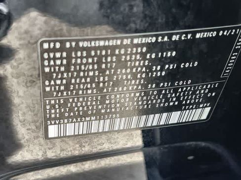 Used 2021 Volkswagen Tiguan S FWD image 22