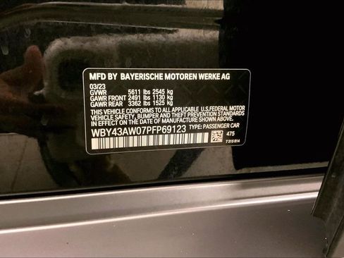 Certified 2023 BMW i4 eDrive35 w/ Premium Package RWD image 30