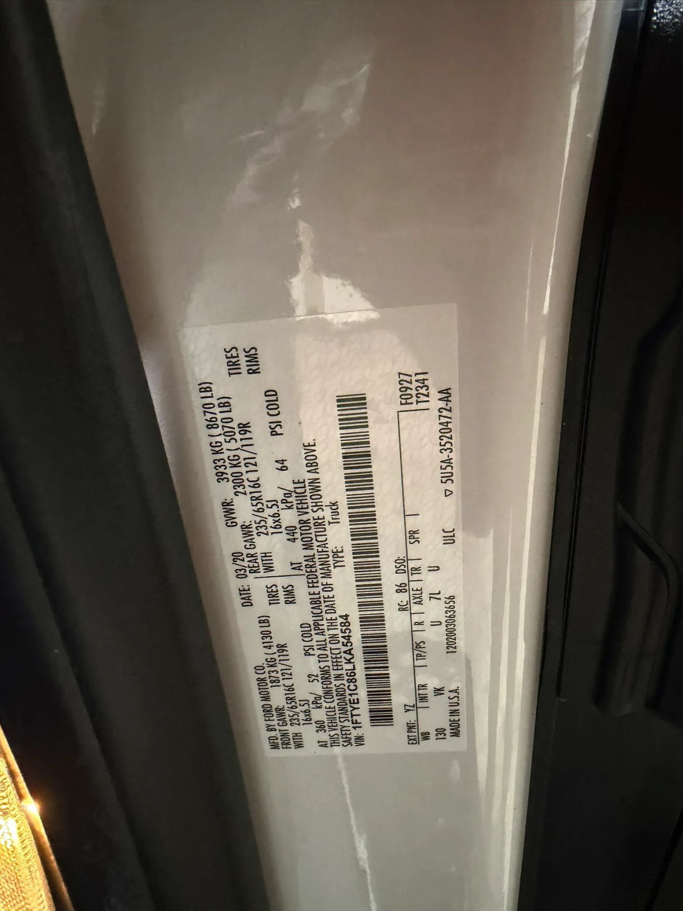 Used 2020 Ford Transit 150 Medium Roof RWD image 62