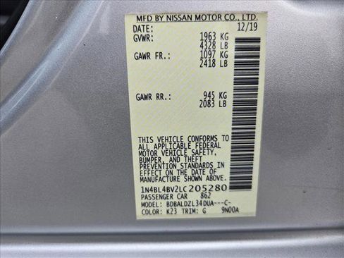 Used 2020 Nissan Altima 2.5 S image 25