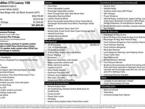 Used 2023 Cadillac CT5 Luxury image 31