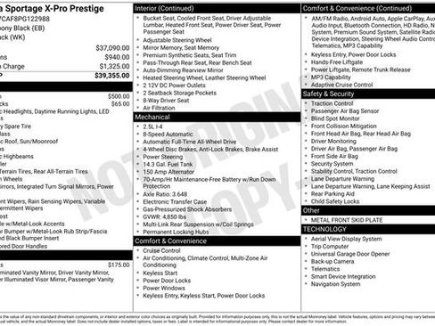 Certified 2023 Kia Sportage X-Pro Prestige image 48