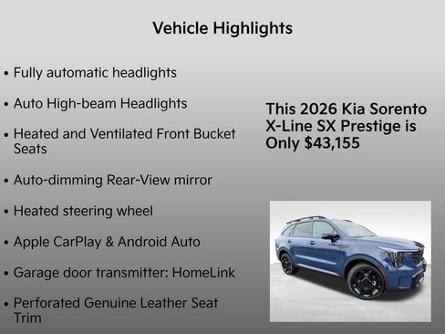 New 2026 Kia Sorento SX Prestige image 10