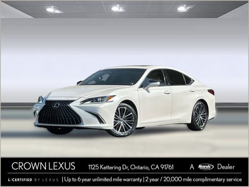 Certified 2025 Lexus ES 350 w/ Premium Package FWD image 1
