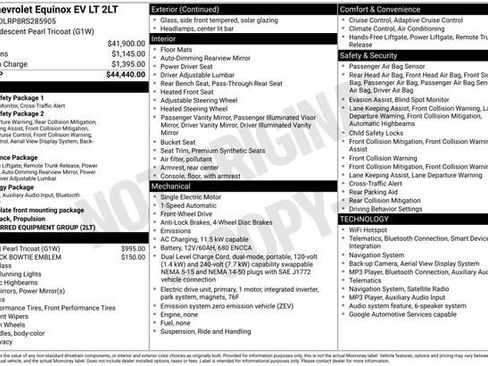 Used 2024 Chevrolet Equinox EV LT FWD image 33