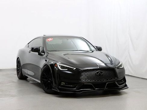 Used 2018 INFINITI Q60 3.0t Luxe image 1