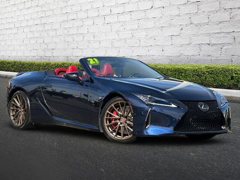 Used 2021 Lexus LC 500 Convertible w/ Touring Package image 2