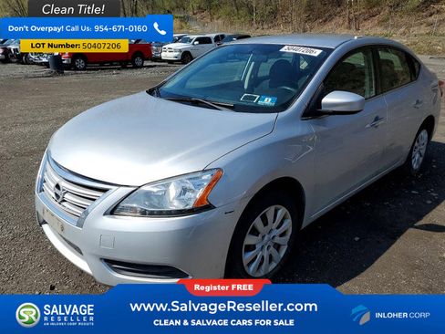 Used 2015 Nissan Sentra SV w/ Navigation Package FWD image 1