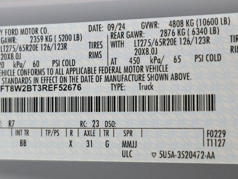 Used 2024 Ford F250 Platinum AWD/4WD image 26