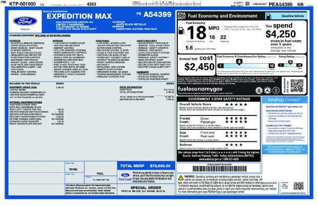 Used 2023 Ford Expedition Max Limited AWD/4WD image 8