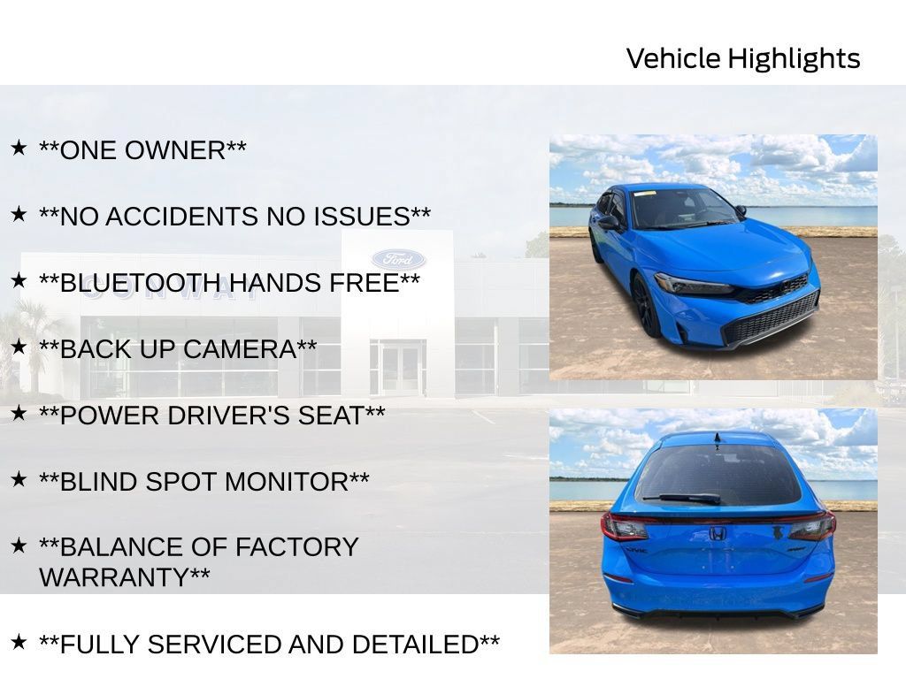 Used 2025 Honda Civic Sport image 6