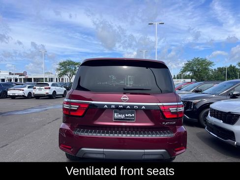 Used 2024 Nissan Armada Platinum w/ Captain's Chairs Package AWD/4WD image 5
