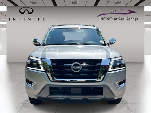 Used 2024 Nissan Armada Platinum w/ Captain's Chairs Package AWD/4WD image 2