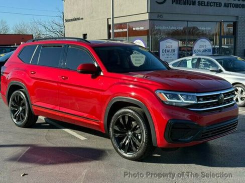 Used 2021 Volkswagen Atlas SEL Premium image 3