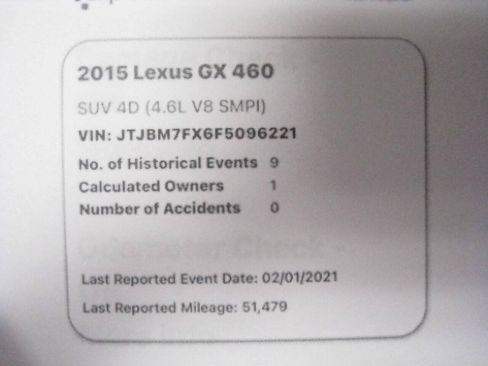 Used 2015 Lexus GX 460 w/ Premium Package AWD/4WD image 39
