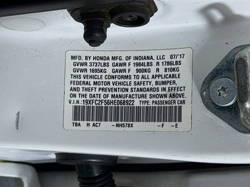 Used 2017 Honda Civic LX image 36