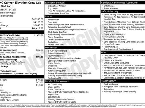 New 2026 GMC Canyon Elevation w/ Convenience Package AWD/4WD image 4